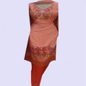 Block Printed Casual Three Pieces