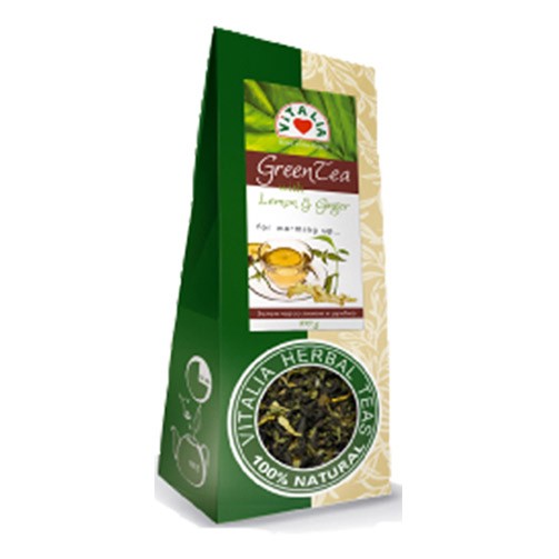 vitalia green tea with ginger