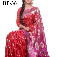 Katan Big Buty Saree