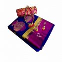 Poly Cotton Katan Saree