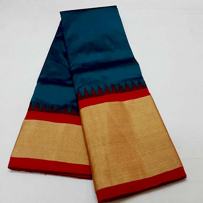 silk katan ganga jamuna sari-online shopping-shopnobari