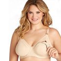 Cream Cotton Breast Feeding Bra For Women