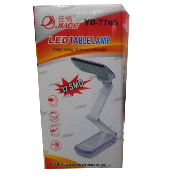 LED RECHARGEABLE EMERGENCY DESK LAMP YD7765