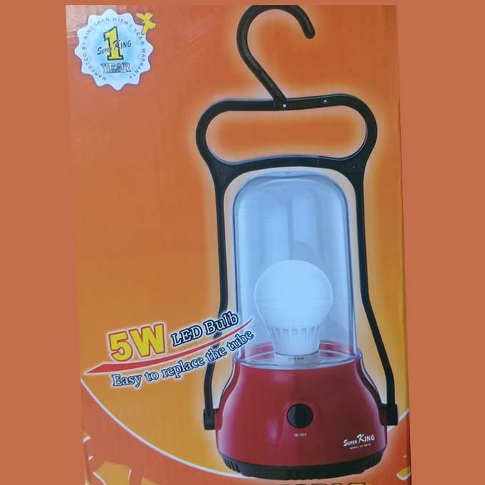 Super King Rechargeable & Automatic Light-Red