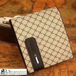 cross-plaid-wallet-beige-for-men-bangladeshi online shopping