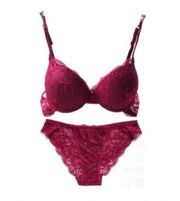 cotton-push-up-bra-Absolute-luxury-lace-sexy-red-wine-under-the-thin-thick-underwear-bra