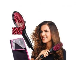 Simply Straight Hair Straightening Brush and Hair Straightener