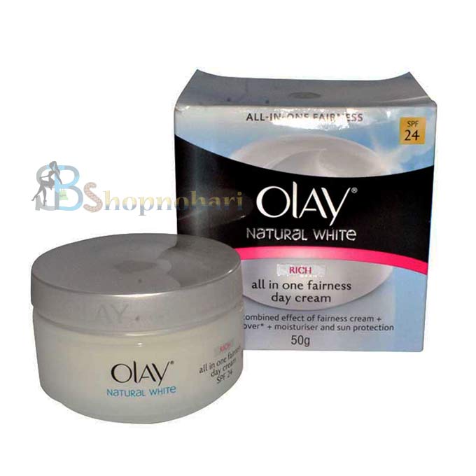 Olay Natural White Rich all in One Fairness Day Cream 50gm