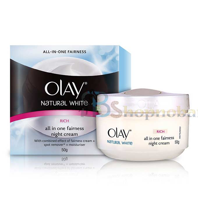 Olay Natural White Rich all in One Fairness Night Cream 50GM