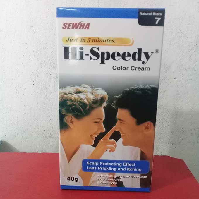 Hi Speedy 7 Color Cream Hair Color – 40gm