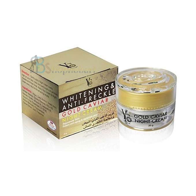 YC Whitening & Anti Freckle Gold Caviar Night Cream