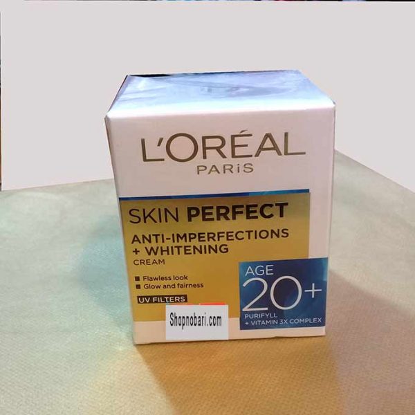L’Oreal Paris Skin Perfect 20+ Anti-Imperfections + Whitening Cream, 50g
