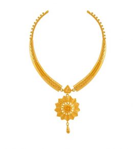 22KT Gold N Plated Necklace for Women-shopnobari
