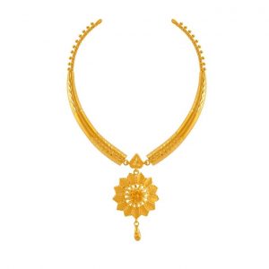22KT Gold N Plated Necklace for Women-shopnobari