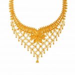 Yellow Gold Plated Necklace for Women