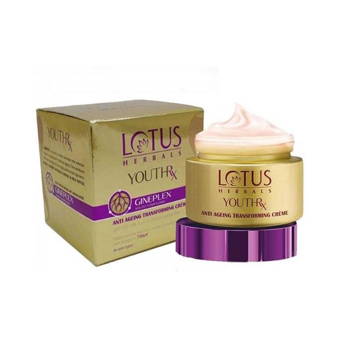 Lotus Herbals Youth Gineplex Compound Anti-Ageing Transforming Cream 50 gm
