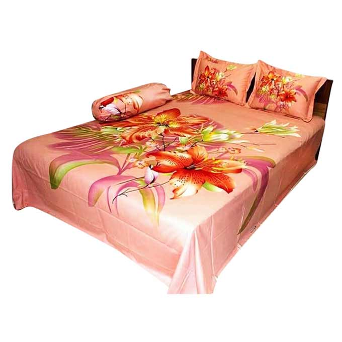 double-size-bed-sheet-with-pillow-cover