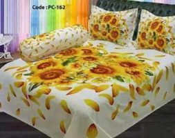 Double Size Cotton Bed Sheet Set