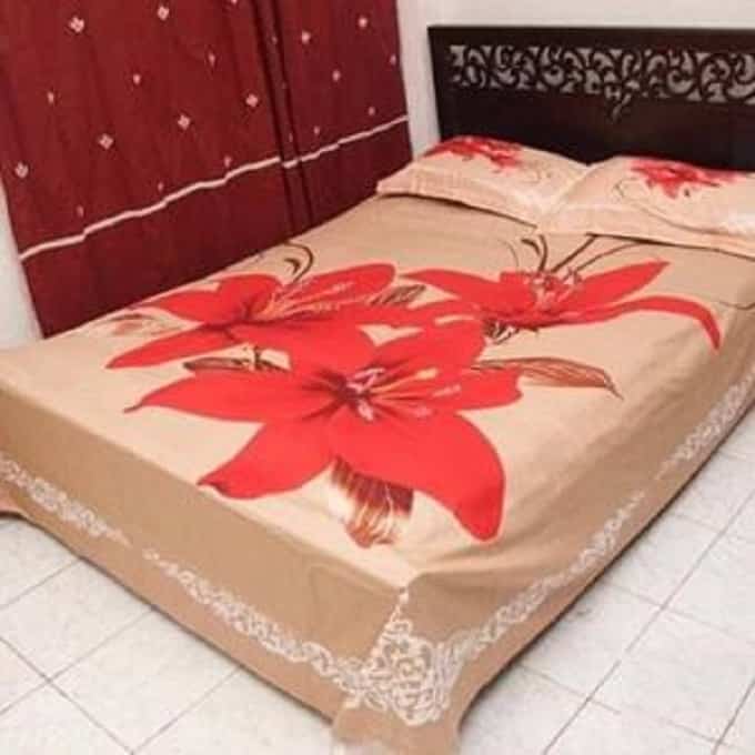 Double Size Cotton Bed Sheet Set-bd online shop