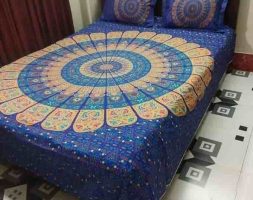 Beautiful Bed Sheet with Pillow Cover Code PB-257