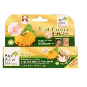 Bio Active Foot Cream Banana & Argan Oil Q10-bd online shop-shopnobari