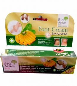 Bio-active-foot-cream-banana-and-argan-oil-with-vitamin-C-&-E
