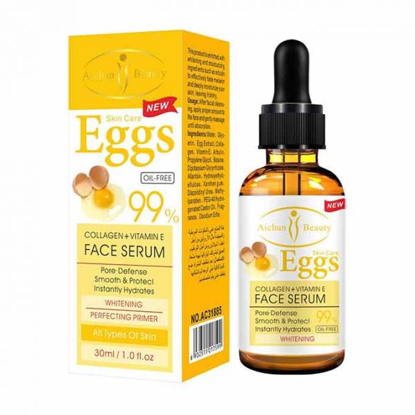 Aichun Beauty Eggs Collagen and Vitamin E Face Serum