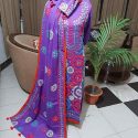 Fashionable Hand Stitched Three Piece