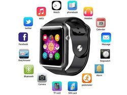 Smart Watch A1 Bluetooth Smartwatch Compatible With All Mobile Phones For Boys And Girls-bd online shop