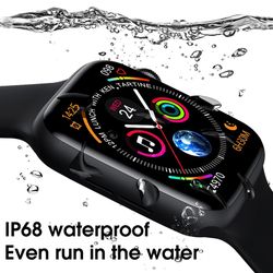 W26 Bluetooth Smart Watch With Call Function Body Temperature Ecg Sleep Heart Rate Monitor Ip68 Alarm Vs Iwo 12 Smartwatch - 2rgg