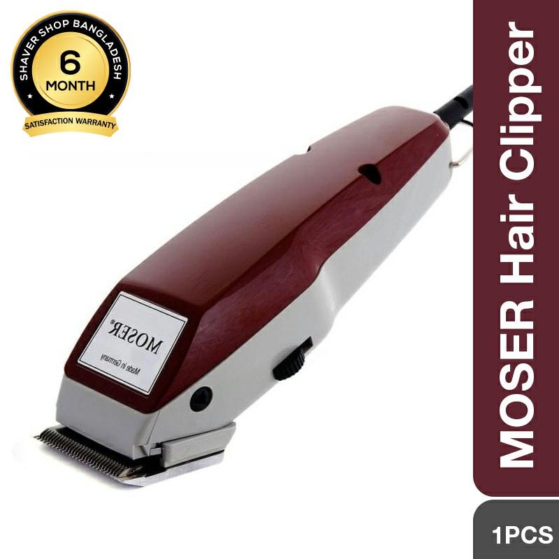 Moser Ms 1400 Plus Hair Clipper – Red 