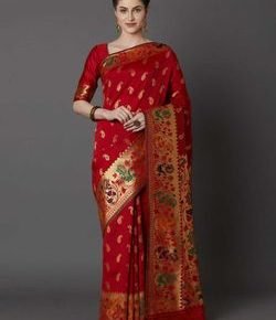 Exclusive-Printed-Silk-Saree-With-Blouse-Piece-1223-product