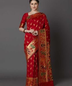 Exclusive-Printed-Silk-Saree-With-Blouse-Piece-1223-product