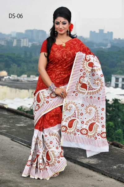 Women's Saree - Skin Botiques Cotton-bd