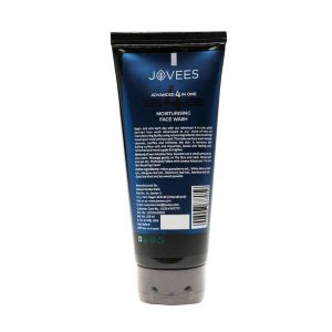 Jovees Herbal Men's Essential Advanced 4 in 1 Moisturizing Face Wash with Vit C and Vit E bd