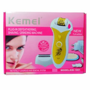 Kemei KM-1901 Epilator Women Hair Removal-2 in 1