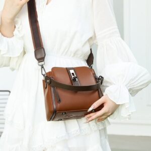 Luxury Crossbody Shoulder Bag for Women-Brown