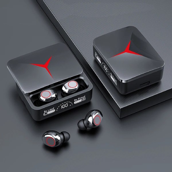 M90 Pro TWS Digital Display Earbuds