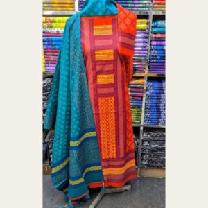 Stylish Unstitched Cotton Three Piece