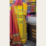 স্টাইলিশ থ্রি-পিস সেট হলুদ