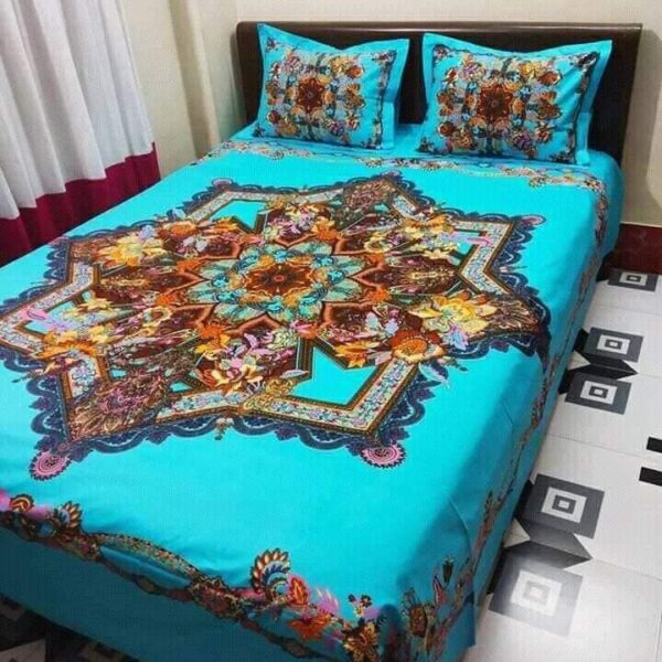 Double Cotton Bedsheet - Vb23