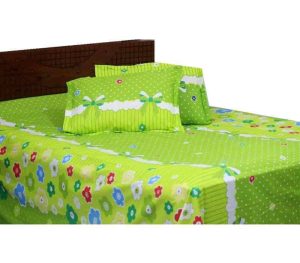 ডাবল সাইজের সুতির বিছানার চাদর সেট