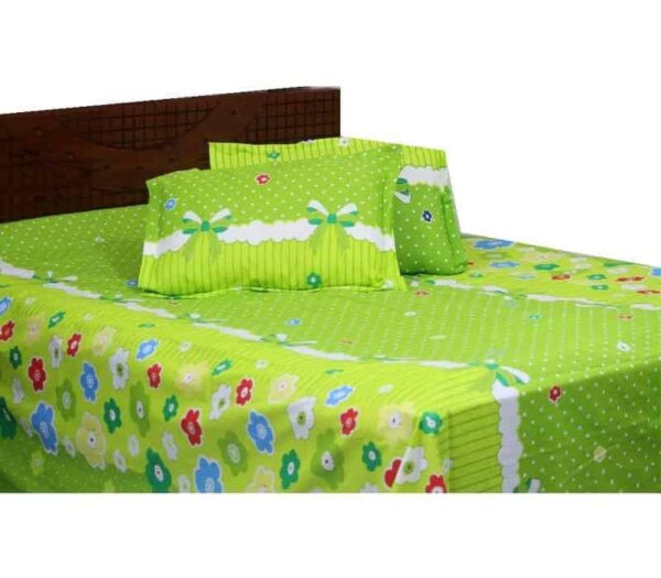 ডাবল সাইজের সুতির বিছানার চাদর সেট