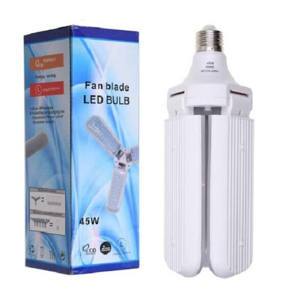Fan style LED bulb