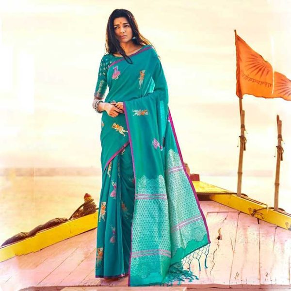Indian Rajtex Kanthrishi Silk Saree