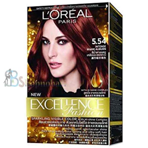 L'Oreal Paris Excellence Fashion Auburn 5.54