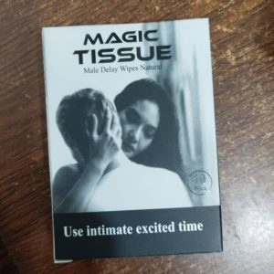 Magic Tissue Male Delay Wipes Natural