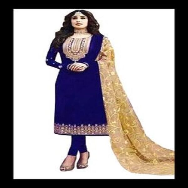 Unstitched Cotton Exclusive Block Printed Three Piece For Women