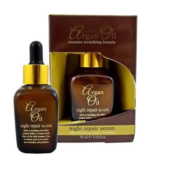 Argan Oil Night Repair Serum with Moroccan Argan oil extract