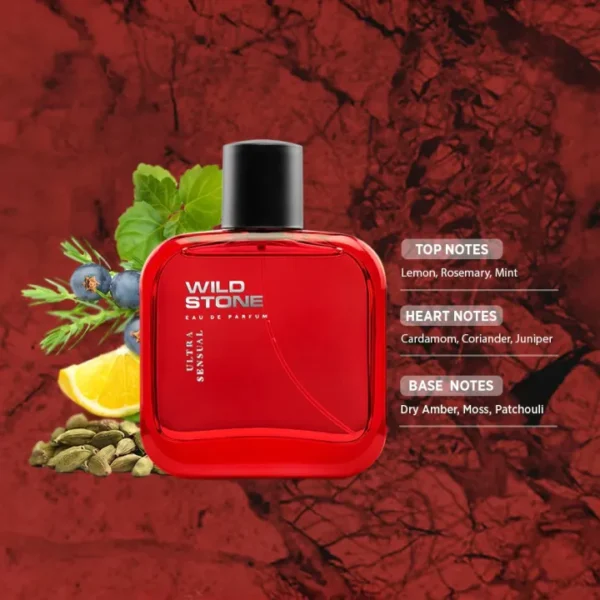 Wild Stone - Ultra Sensual Premium Perfume for Men, Long Lasting Eau De Parfum-shopnobari